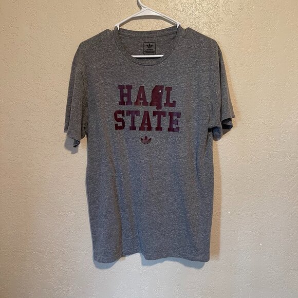 NWOT Men's Adidas Mississippi State Logo Tee - Picture 1 of 3